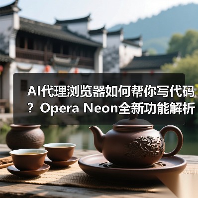 AI代理浏览器如何帮你写代码？Opera Neon全新功能解析（图4）
