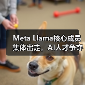 Meta Llama核心成员集体出走，AI人才争夺战升级？（图2）