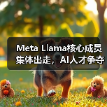 Meta Llama核心成员集体出走，AI人才争夺战升级？（图3）
