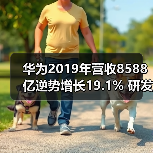 华为2019年营收8588亿逆势增长19.1% 研发投入破千亿创纪录（图4）