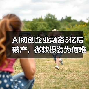 AI初创企业融资5亿后破产，微软投资为何难救？（图4）