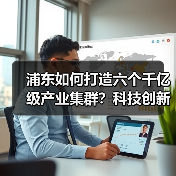 浦东如何打造六个千亿级产业集群?科技创新驱动产业倍增(图1) 浦东如何打造六个千亿级产业集群?科技创新驱动产业倍增(图1)