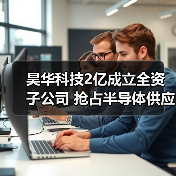 昊华科技2亿成立全资子公司 抢占半导体供应链(图2) 昊华科技2亿成立全资子公司 抢占半导体供应链(图2)