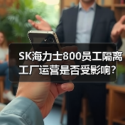 SK海力士800员工隔离 工厂运营是否受影响?(图3) SK海力士800员工隔离 工厂运营是否受影响?(图3)