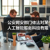公安网安部门依法对某人工智能服务科技有限公司予以行政处罚(图1) 公安网安部门依法对某人工智能服务科技有限公司予以行政处罚(图1)
