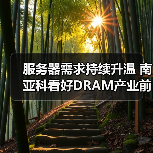 服务器需求持续升温 南亚科看好DRAM产业前景(图1) 服务器需求持续升温 南亚科看好DRAM产业前景(图1)