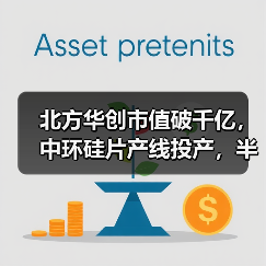 北方华创市值破千亿,中环硅片产线投产,半导体项目全面提速(图1) 北方华创市值破千亿,中环硅片产线投产,半导体项目全面提速(图1)