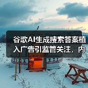 谷歌AI生成搜索答案植入广告引监管关注，内容变现新模式