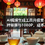 AI视频生成工具升级支持竖屏与1080P,成本直降40%(图2) AI视频生成工具升级支持竖屏与1080P,成本直降40%(图2)