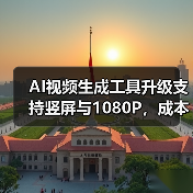 AI视频生成工具升级支持竖屏与1080P,成本直降40%(图3) AI视频生成工具升级支持竖屏与1080P,成本直降40%(图3)