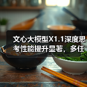 文心大模型X1.1深度思考性能提升显著,多任务表现全面超越DeepSeek R1(图1) 文心大模型X1.1深度思考性能提升显著,多任务表现全面超越DeepSeek R1(图1)
