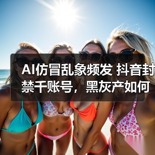 AI仿冒乱象频发 抖音封禁千账号,黑灰产如何应对?(图3) AI仿冒乱象频发 抖音封禁千账号,黑灰产如何应对?(图3)