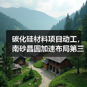 碳化硅材料项目动工,南砂晶圆加速布局第三代半导体(图2) 碳化硅材料项目动工,南砂晶圆加速布局第三代半导体(图2)