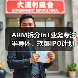 ARM拆分IoT业务专注半导体，软银IPO计划能否突围？