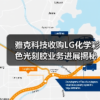 雅克科技收购LG化学彩色光刻胶业务进展揭秘(图1) 雅克科技收购LG化学彩色光刻胶业务进展揭秘(图1)