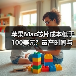苹果Mac芯片成本低于100美元?量产时间与效能突破解析(图1) 苹果Mac芯片成本低于100美元?量产时间与效能突破解析(图1)