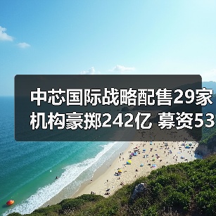 中芯国际战略配售29家机构豪掷242亿 募资532亿刷新纪录（图3）