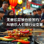 无音乐背景也能签约？AI音乐人引爆行业变革（图2）
