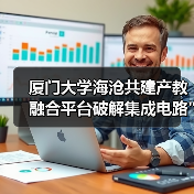 厦门大学海沧共建产教融合平台破解集成电路