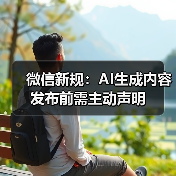 微信新规：AI生成内容发布前需主动声明（图3）