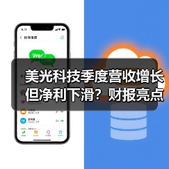 美光科技季度营收增长但净利下滑？财报亮点解析
