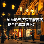 AI推动经济变革能否实现全民基本收入？