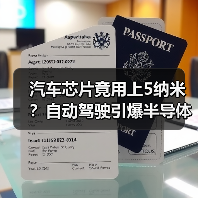 汽车芯片竟用上5纳米？自动驾驶引爆半导体升级