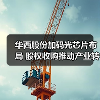 华西股份加码光芯片布局 股权收购推动产业转型(图2) 华西股份加码光芯片布局 股权收购推动产业转型(图2)