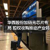 华西股份加码光芯片布局 股权收购推动产业转型(图3) 华西股份加码光芯片布局 股权收购推动产业转型(图3)