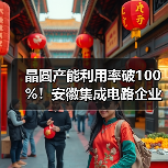 晶圆产能利用率破100%！安徽集成电路企业月产达2.2万片（图4）
