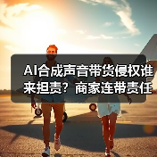 AI合成声音带货侵权谁来担责?商家连带责任引热议(图4) AI合成声音带货侵权谁来担责?商家连带责任引热议(图4)