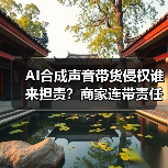 AI合成声音带货侵权谁来担责?商家连带责任引热议(图3) AI合成声音带货侵权谁来担责?商家连带责任引热议(图3)