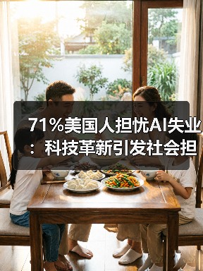 71%美国人担忧AI失业:科技革新引发社会担忧(图3) 71%美国人担忧AI失业:科技革新引发社会担忧(图3)