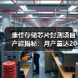 康佳存储芯片封测项目产能揭秘:月产量达20KK(图2) 康佳存储芯片封测项目产能揭秘:月产量达20KK(图2)