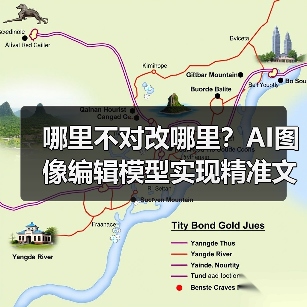 哪里不对改哪里?AI图像编辑模型实现精准文字与外观修改(图2) 哪里不对改哪里?AI图像编辑模型实现精准文字与外观修改(图2)