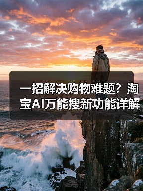 一招解决购物难题?淘宝AI万能搜新功能详解(图2) 一招解决购物难题?淘宝AI万能搜新功能详解(图2)