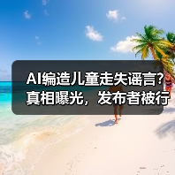 AI编造儿童走失谣言?真相曝光,发布者被行拘(图3) AI编造儿童走失谣言?真相曝光,发布者被行拘(图3)