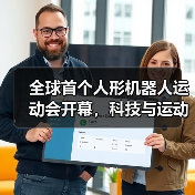 全球首个人形机器人运动会开幕,科技与运动如何碰撞?(图1) 全球首个人形机器人运动会开幕,科技与运动如何碰撞?(图1)