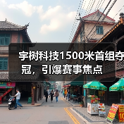宇树科技1500米首组夺冠,引爆赛事焦点(图1) 宇树科技1500米首组夺冠,引爆赛事焦点(图1)