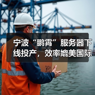 宁波“鹏霄”服务器下线投产，效率媲美国际主流品牌（图2）