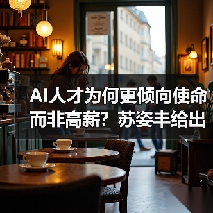 AI人才为何更倾向使命而非高薪?苏姿丰给出答案(图2) AI人才为何更倾向使命而非高薪?苏姿丰给出答案(图2)
