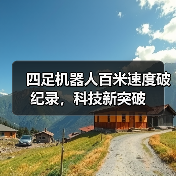 四足机器人百米速度破纪录,科技新突破(图3) 四足机器人百米速度破纪录,科技新突破(图3)