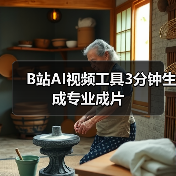 B站AI视频工具3分钟生成专业成片(图3) B站AI视频工具3分钟生成专业成片(图3)