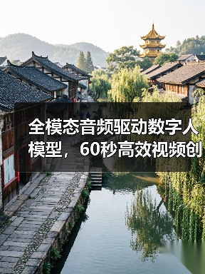 全模态音频驱动数字人模型,60秒高效视频创作新标杆(图3) 全模态音频驱动数字人模型,60秒高效视频创作新标杆(图3)