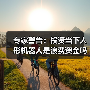 专家警告：投资当下人形机器人是浪费资金吗？