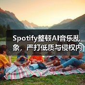 Spotify整顿AI音乐乱象，严打低质与侵权内容