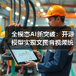 全模态AI新突破:开源模型实现文图音视频统一(图2) 全模态AI新突破:开源模型实现文图音视频统一(图2)