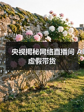 央视揭秘网络直播间 AI 虚假带货(图4) 央视揭秘网络直播间 AI 虚假带货(图4)
