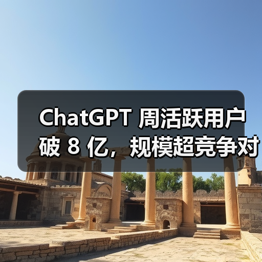ChatGPT 周活跃用户破 8 亿，规模超竞争对手总和（图3）