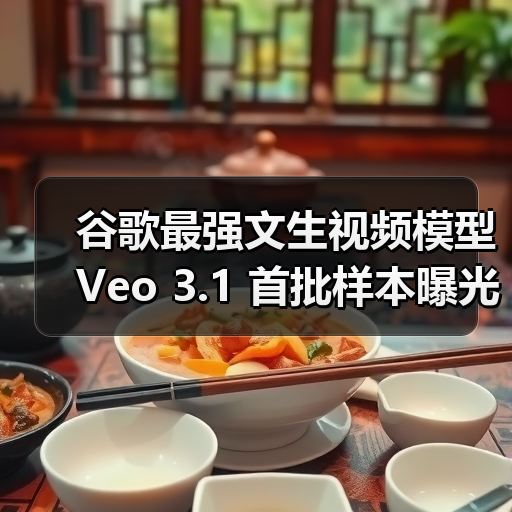 谷歌最强文生视频模型 Veo 3.1 首批样本曝光:自带配乐、8 秒 720P(图1) 谷歌最强文生视频模型 Veo 3.1 首批样本曝光:自带配乐、8 秒 720P(图1)